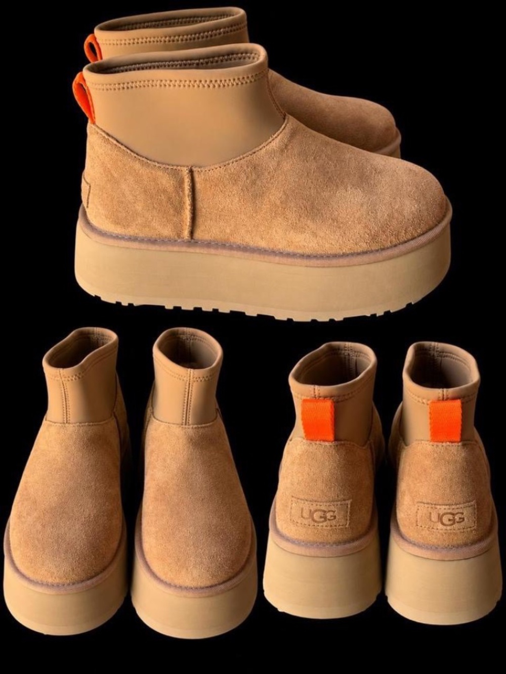 UGG classic mini dipper platform boots